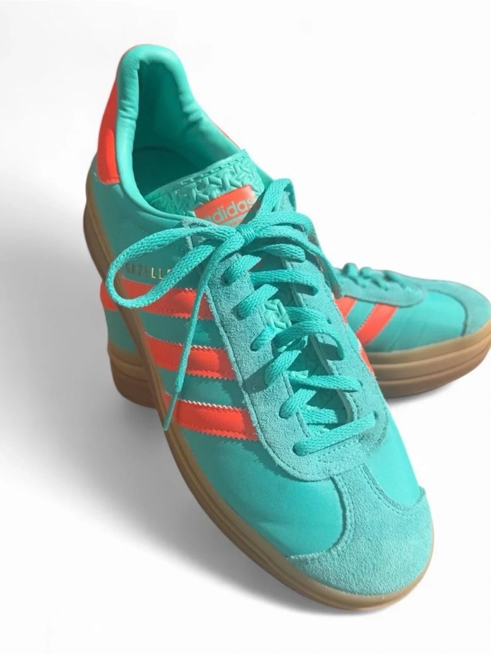 adidas gazelle teal